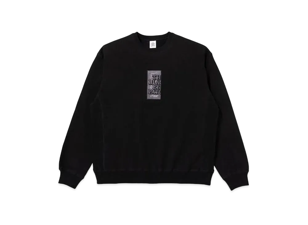 BlackEyePatch HANDLE WITH CARE CREW SWEAT "Black"