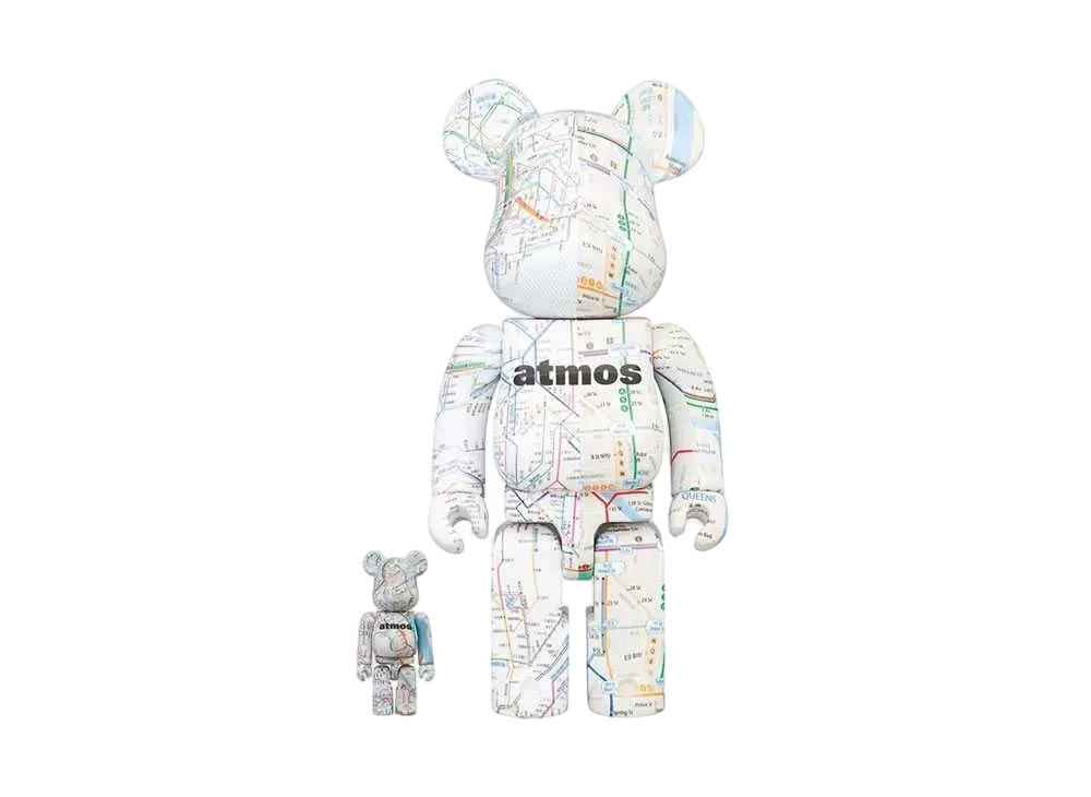 Bearbrick atmos SUBWAY 100% & 400%