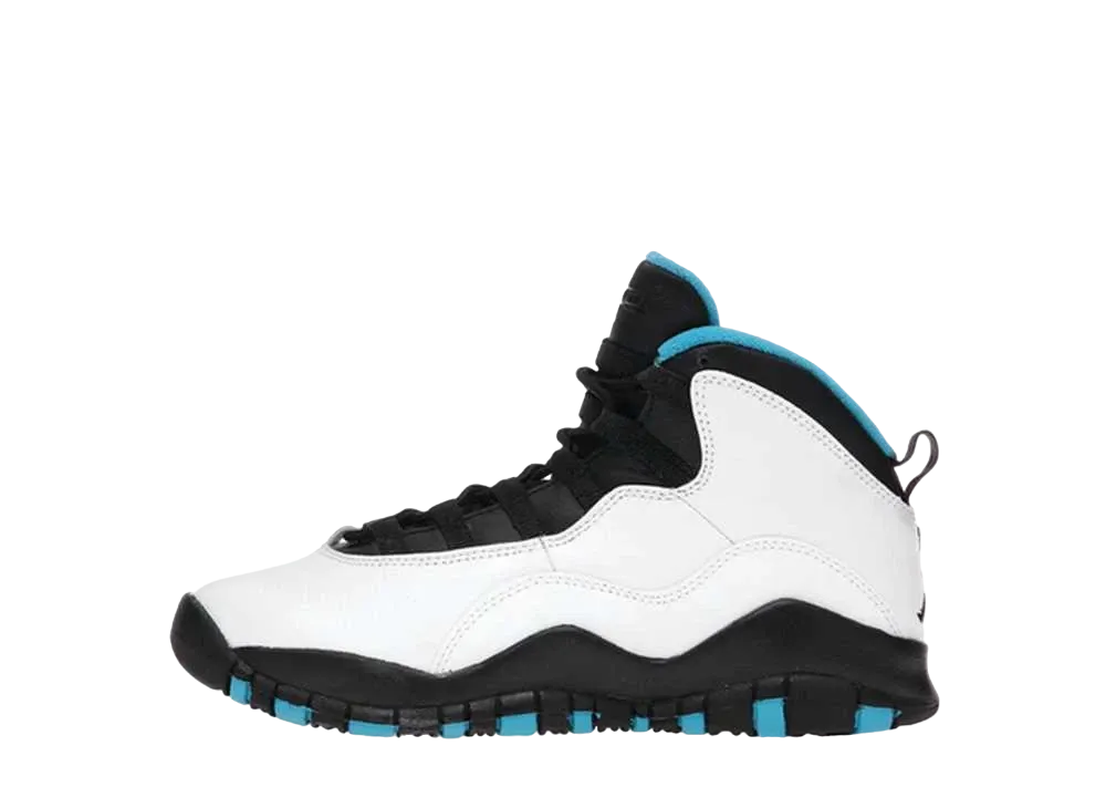 ナイキ GS エアジョーダン10 レトロ "パウダー ブルー"