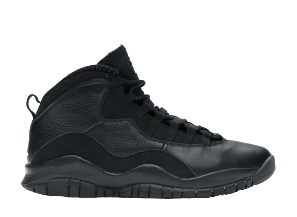 ナイキ エアジョーダン 10 レトロ "ブラックアウト"