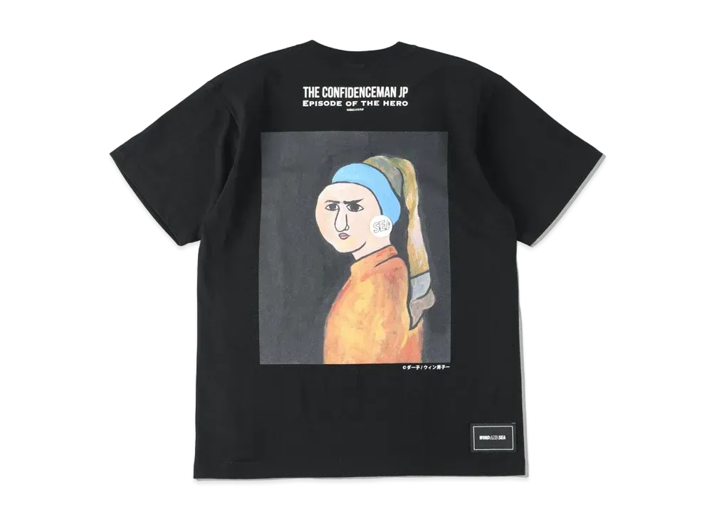 WIND AND SEA x THE CONFIDENCEMAN JP T SHIRT "Black"