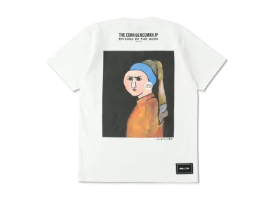 WIND AND SEA x THE CONFIDENCEMAN JP T SHIRT "White"