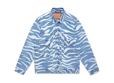 LEVI'S x CLOT MEN'S TYPE II TRUCKER JACKET "Blue"