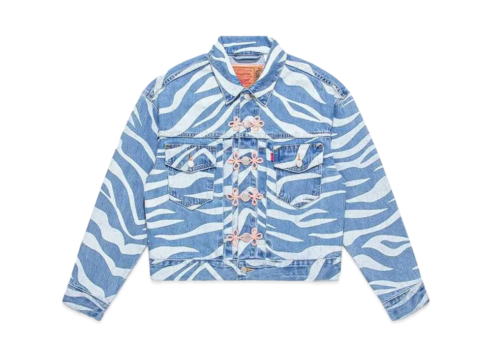 LEVI'S x CLOT WOMEN'S TYPE II TRUCKER JACKET "Blue"