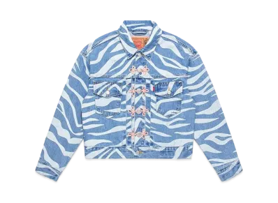 LEVI'S x CLOT WOMEN'S TYPE II TRUCKER JACKET "Blue"