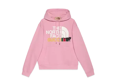 Gucci x The North Face HOODED SWEATSHIRT "Pink"