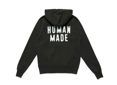 HUMAN MADE ZIP HOODIE "Black"