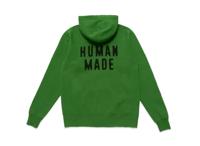 HUMAN MADE ZIP HOODIE "Green"
