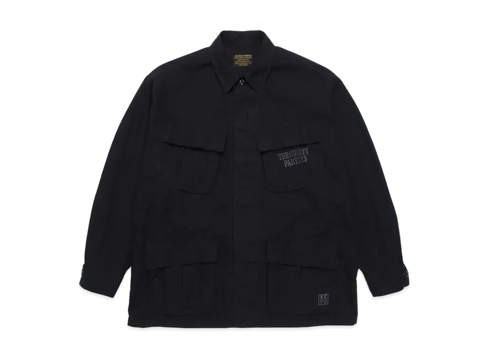 WACKO MARIA FATIGUE JACKET "Black"