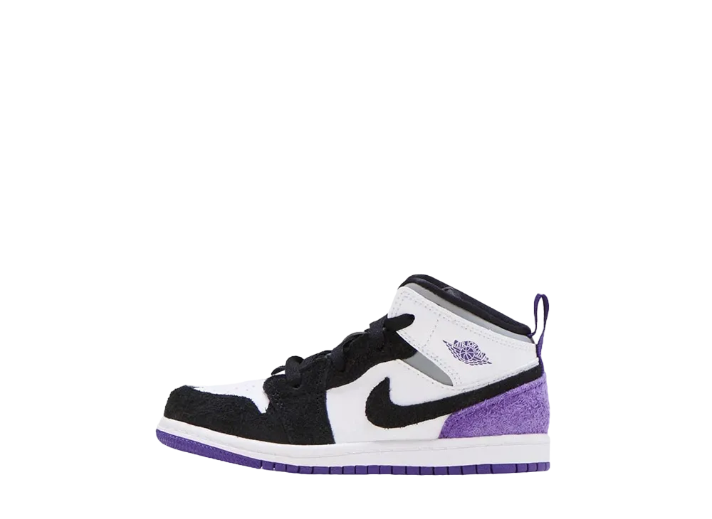 ナイキ TD エアジョーダン1 ミッド SE "パープル"(キッズ)
