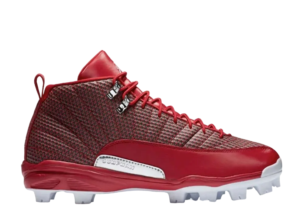 Nike Air Jordan 12 Retro MCS Cleat "Gym Red"