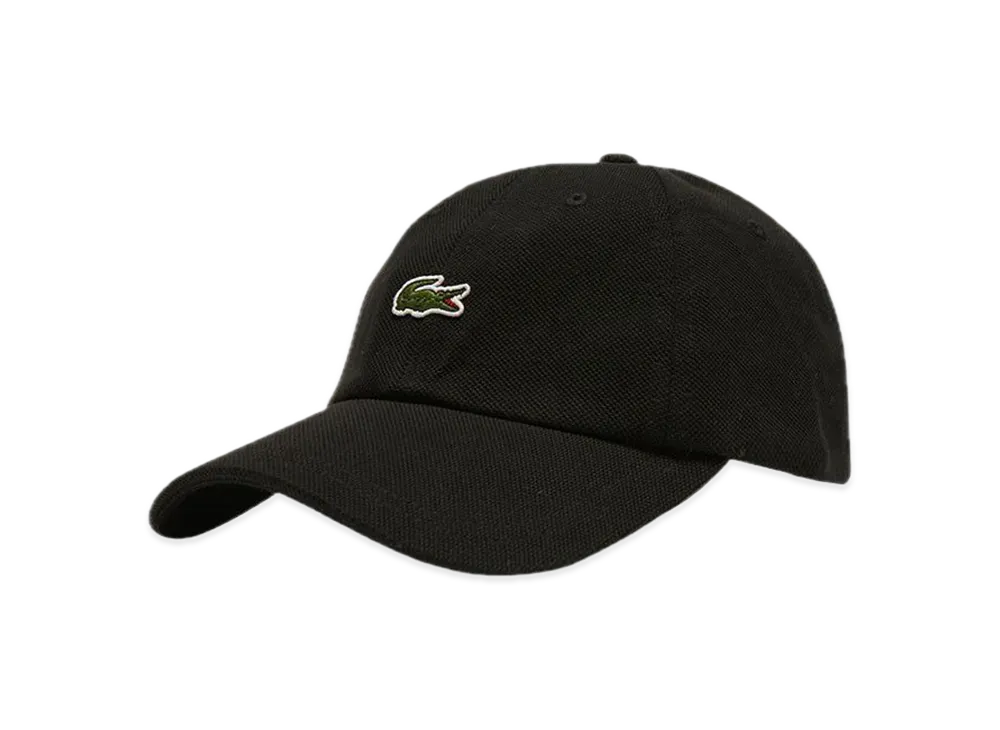 Supreme / Lacoste Pique 6-Panel "Black"