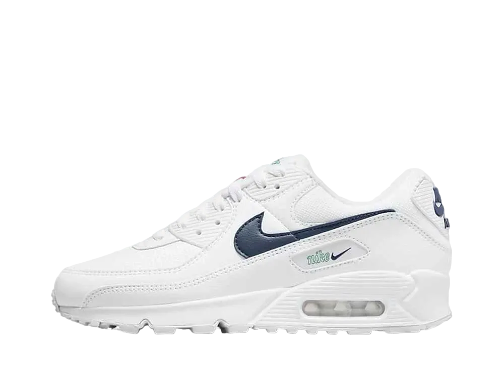 Nike Women's Air Max 90 "White/Thunder blue"