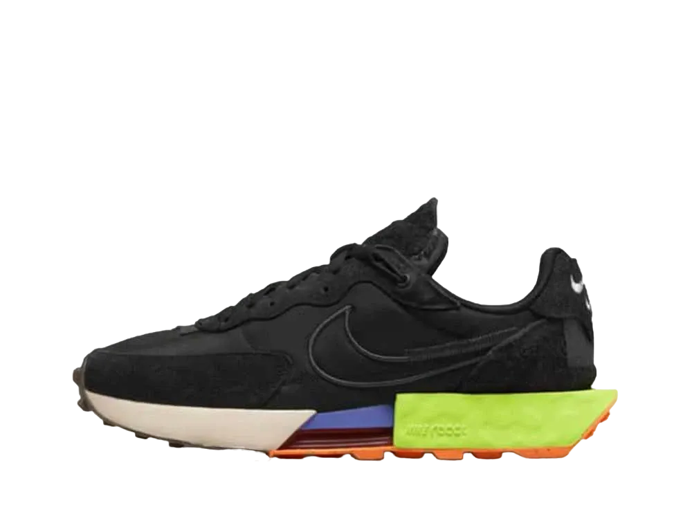 Nike Women's Fontanka Waffle "Black and Volt"