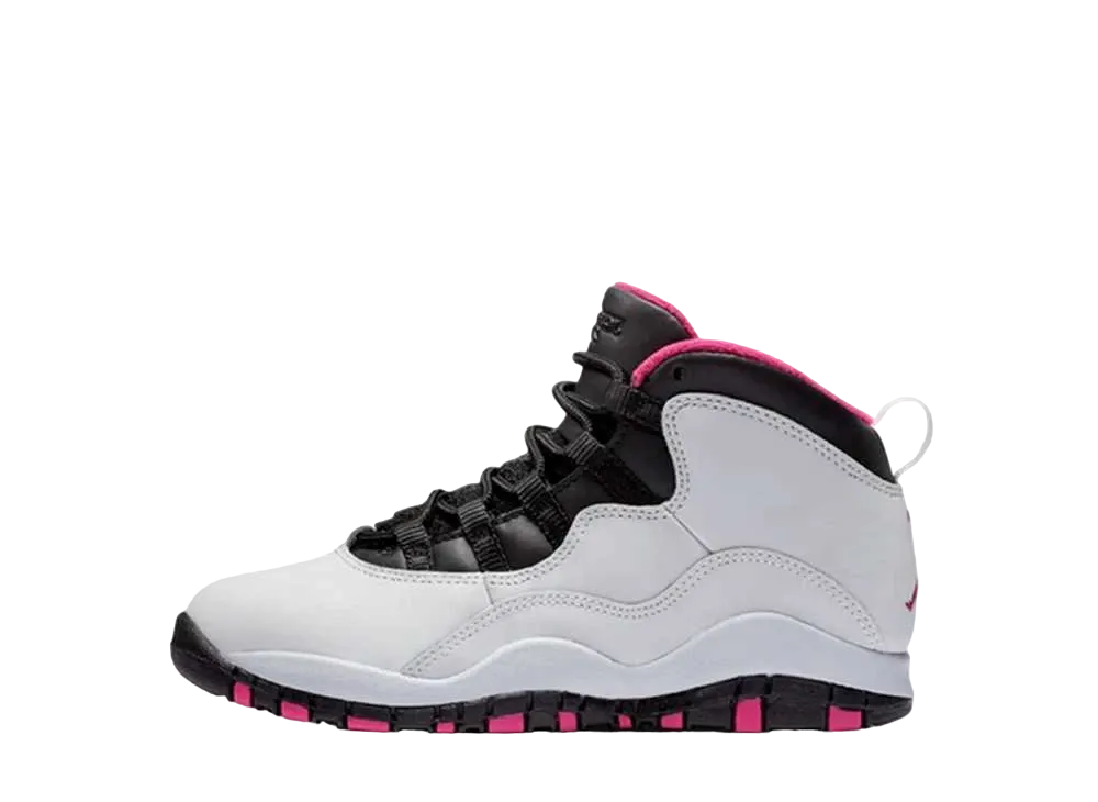 ナイキ PS エアジョーダン10 レトロ "ヴィヴィッドピンク"(キッズ)