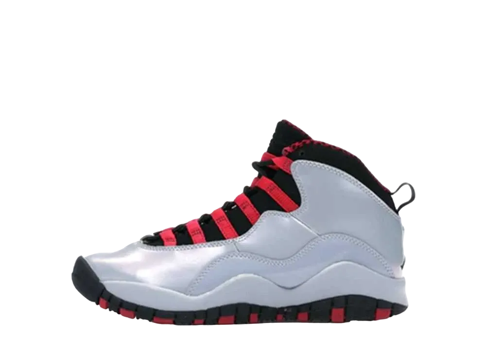 ナイキ GS エアジョーダン10 レトロ "ウルフグレー/ブラック レギオン"