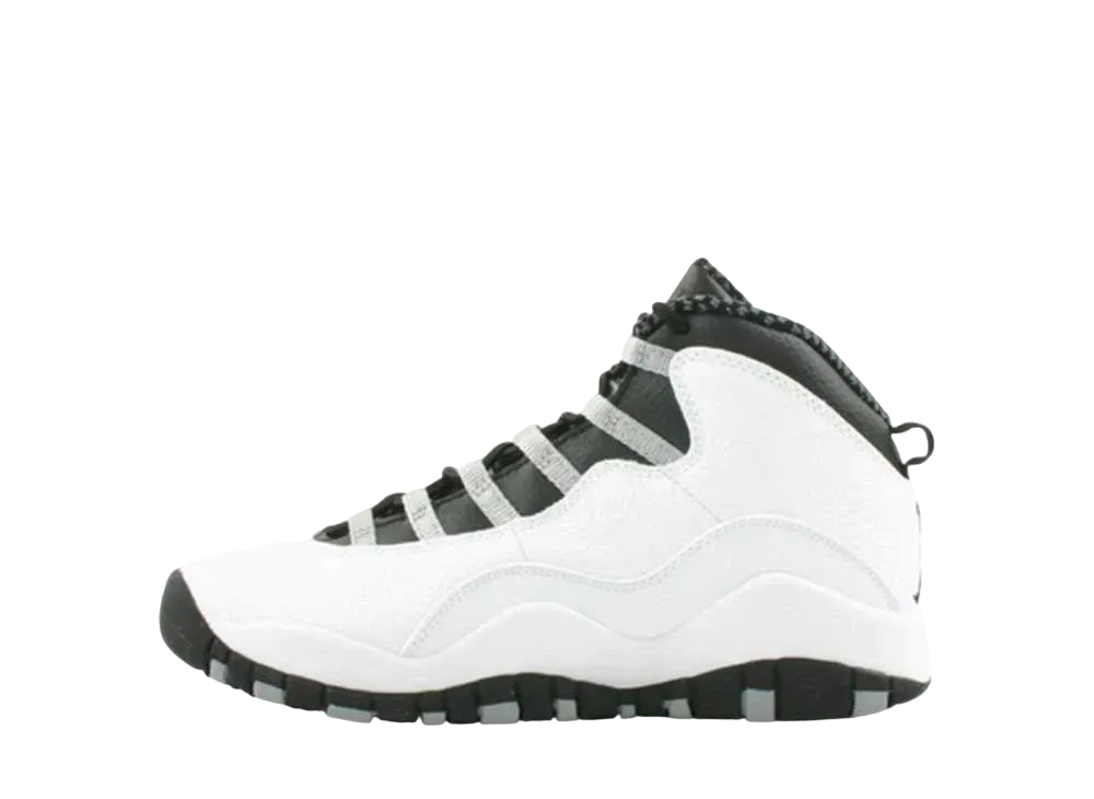 ナイキ GS エアジョーダン10 レトロ "スティール グレー" (2005)