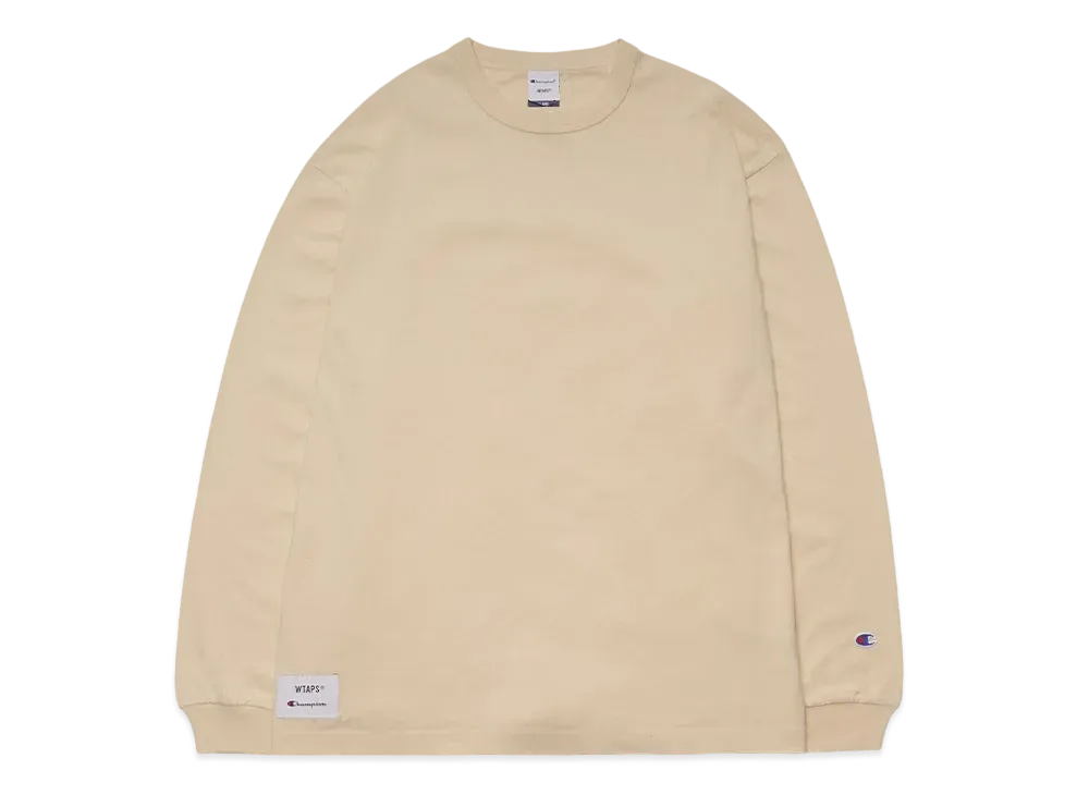 Wtaps ACADEMY / LS / COTTON. CHAMPION "Sand"(782)
