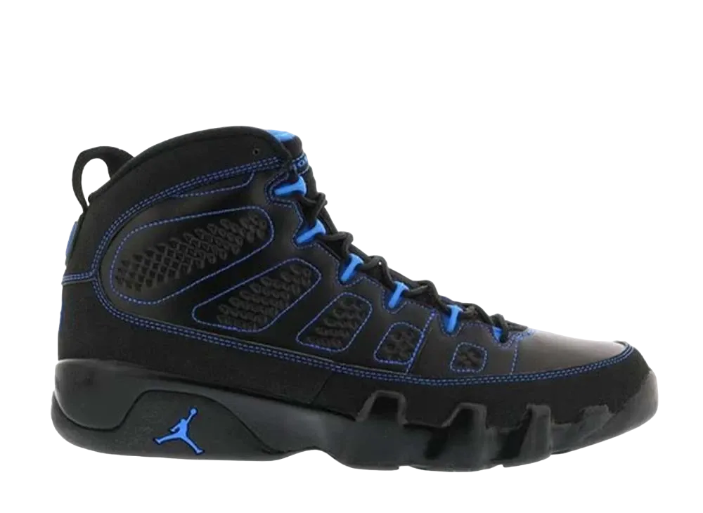 ナイキ エアジョーダン9 レトロ "フォト ブルー/ブラック ボトム" (Bグレード)