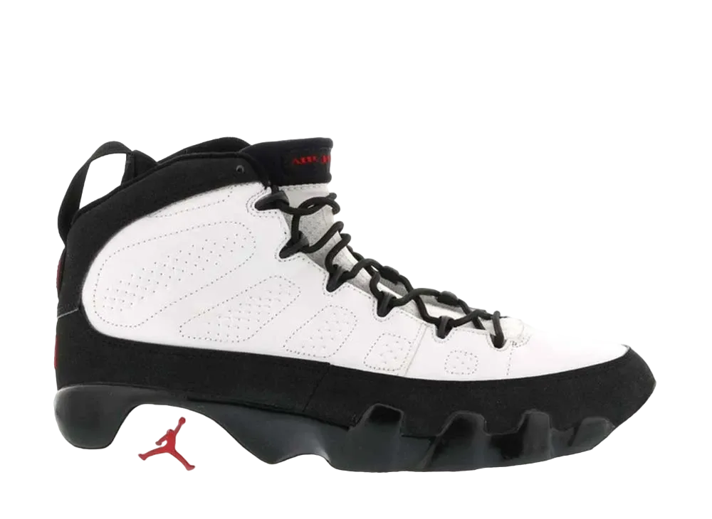 Nike Air Jordan 9 Retro "White/Black/Red" (2002)