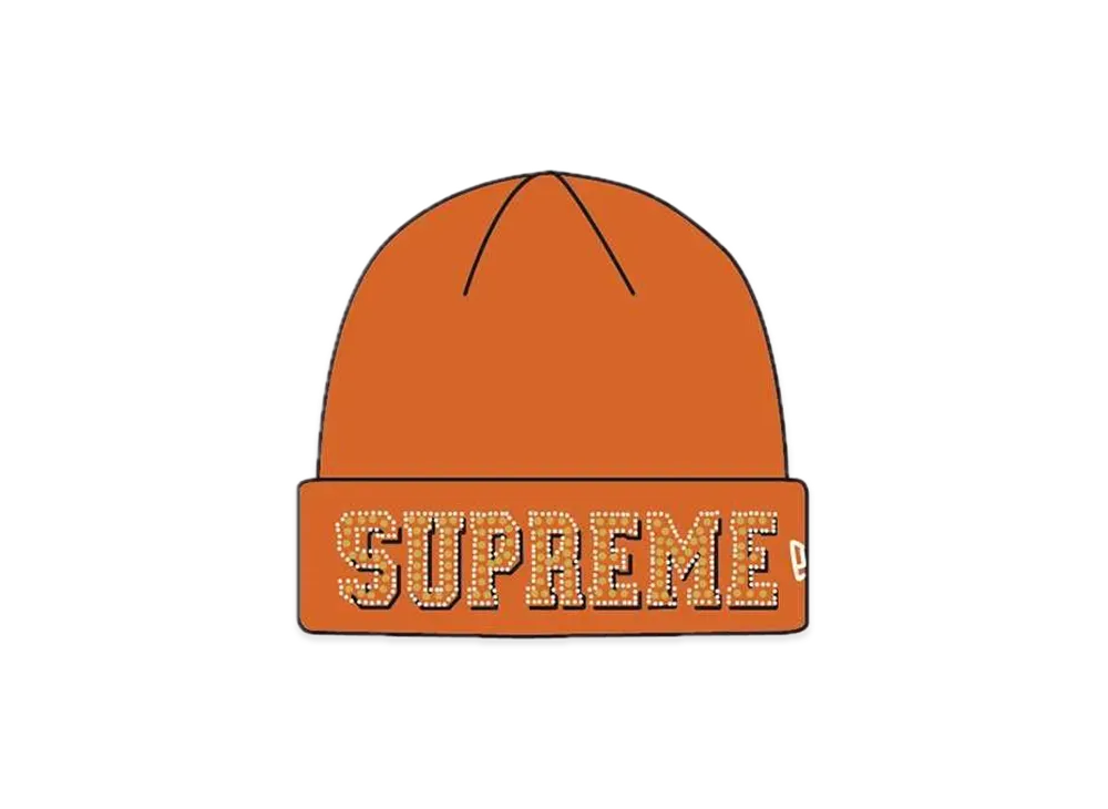 Supreme New Era® Gems Beanie "Orange"