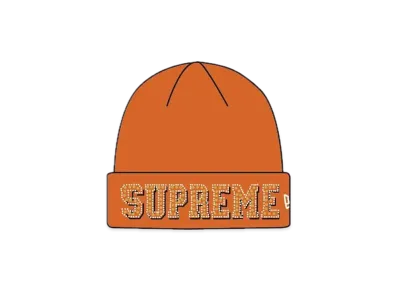 Supreme New Era® Gems Beanie "Orange"