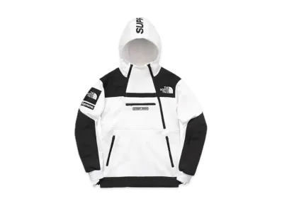 Supreme x The North Face Steep Tech Hooded Sweatshirt "White"
