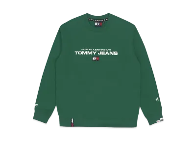 AAPE x Tommy Crew Neck Logo Sweater "Green"
