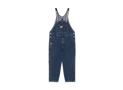 AAPE x Tommy Dungaree Denim Overalls "Black"