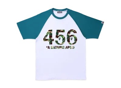 A BATHING APE X SQUID GAME RAGLAN TEE "Green"