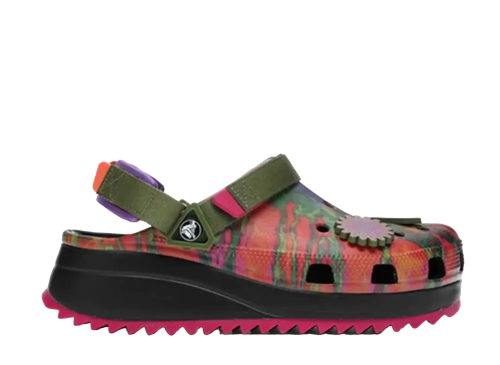 クラシック ハイカー × クロックス "ピース アウト グリーン"