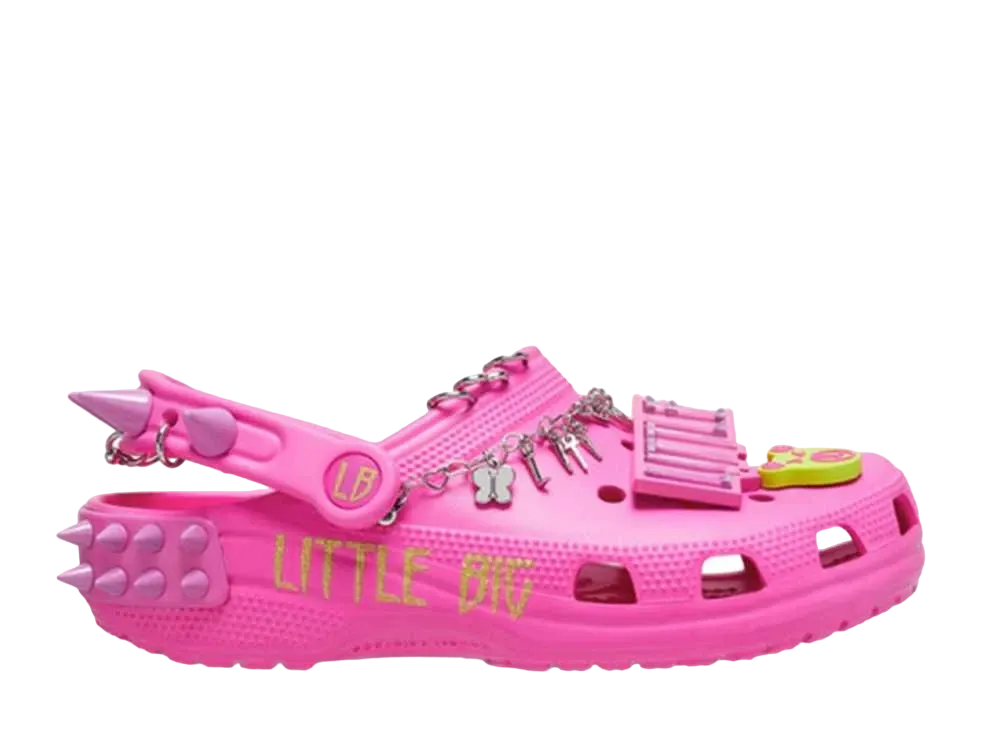 リトルビッグ × クロックス クラシック "ピンク"