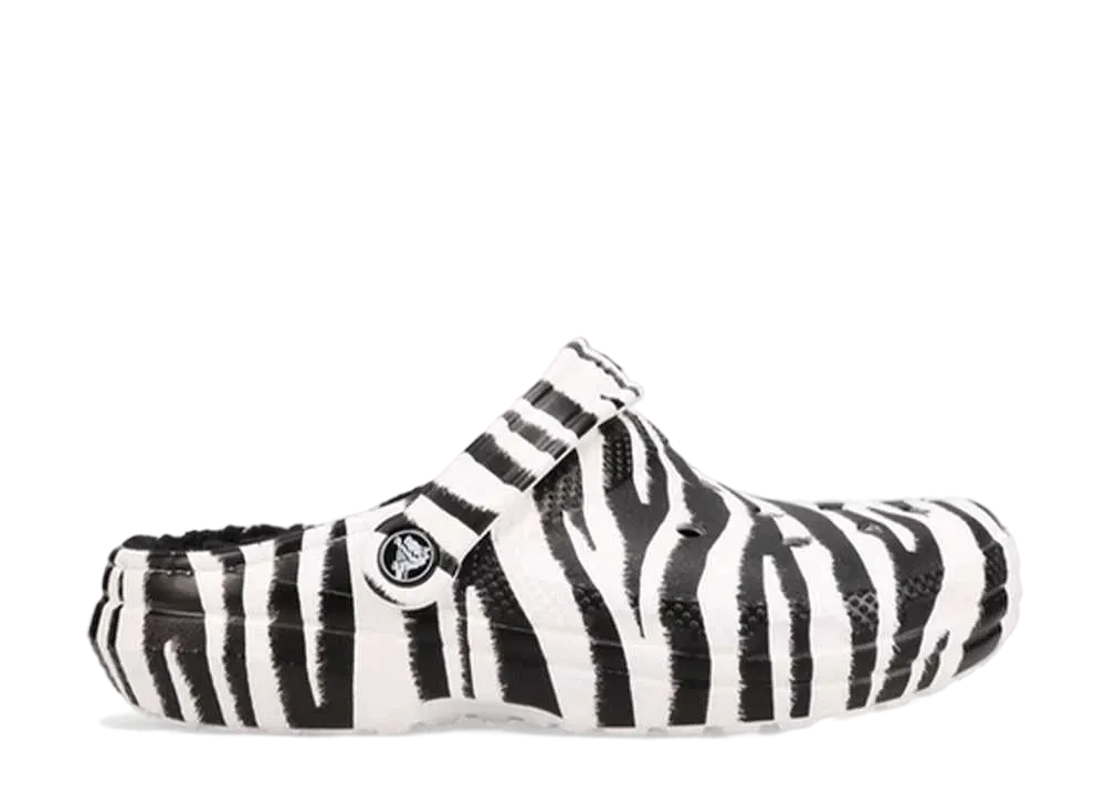 クロックス クラシック クロッグ "ゼブラ" 