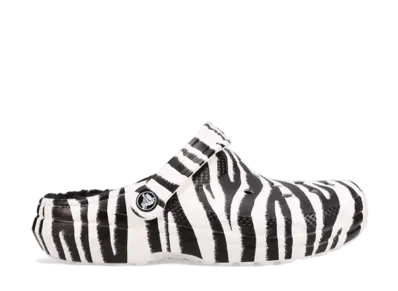 クロックス クラシック クロッグ "ゼブラ"