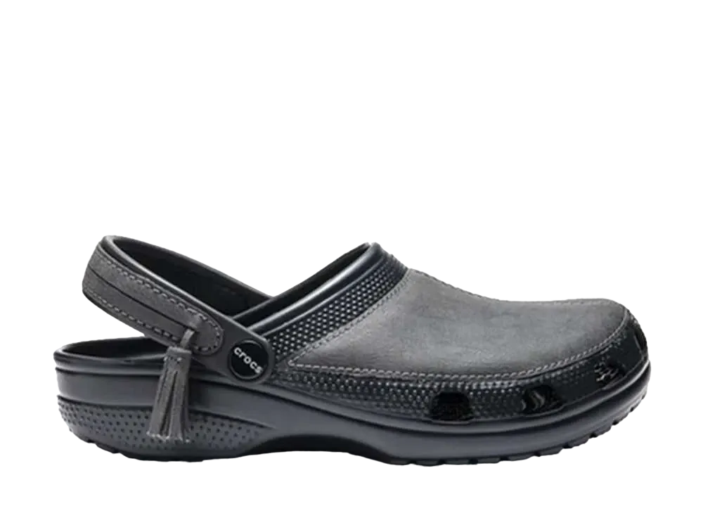 ジャーナルスタンダード × クロックス レザー クロッグ "チャコール"