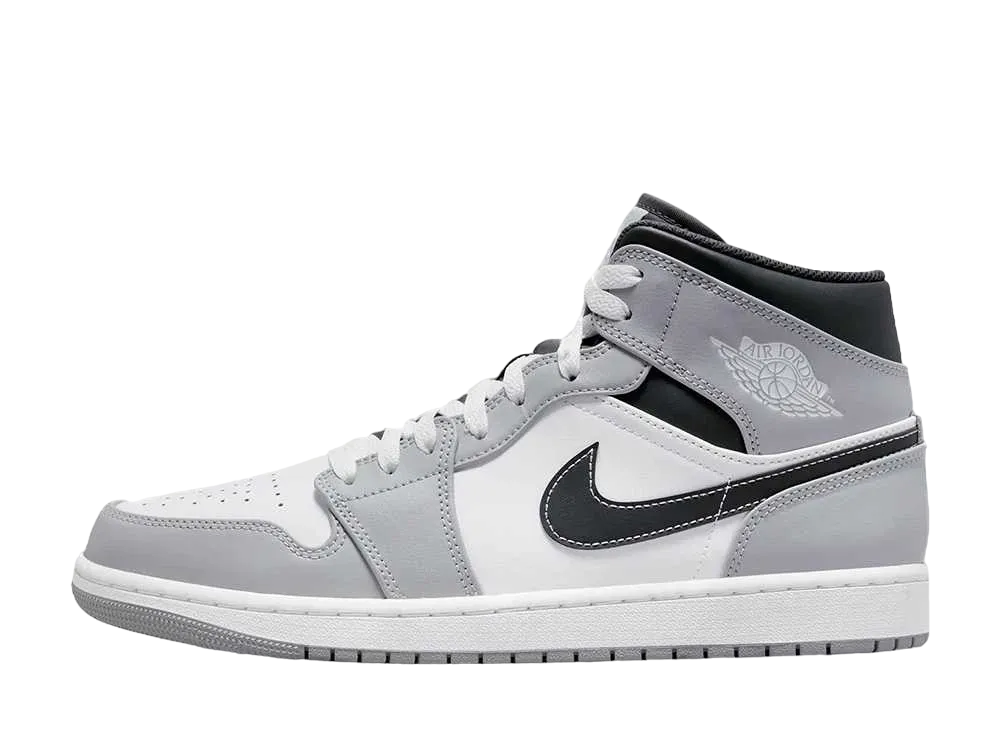 Nike Air Jordan 1 Mid "Grey White/Anthracite"