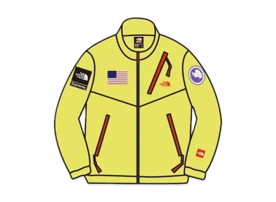 Supreme x The North Face Polartec Fleece Jacket "Yellow"