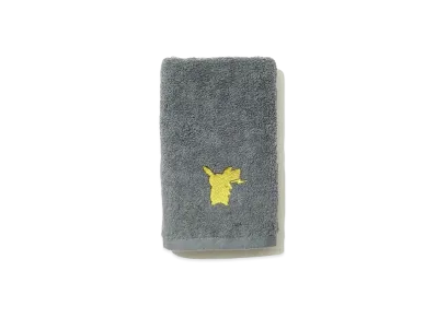FRAGMENT x POKEMON THUNDERBOLT PROJECT PIKACHU FACE TOWEL "Yellow"