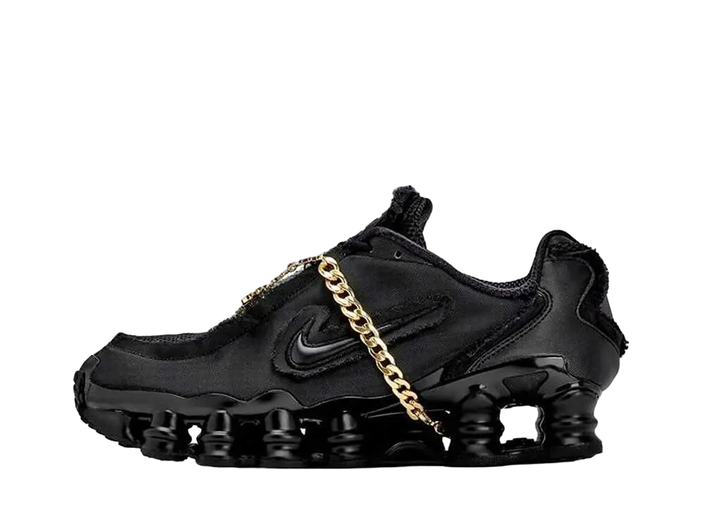 COMME des GARCONS × Nike Women's Shox TL "Black"
