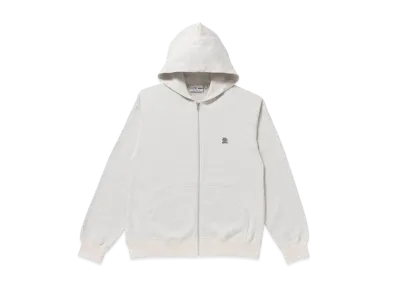 BlackEyePatch OG LABEL ZIP HOODIE "Ash"