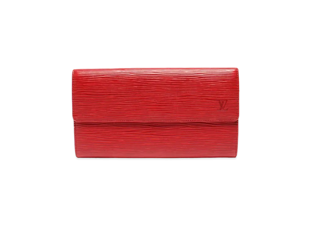 Louis Vuitton Epi Portefeuille Sarah "Carmine"