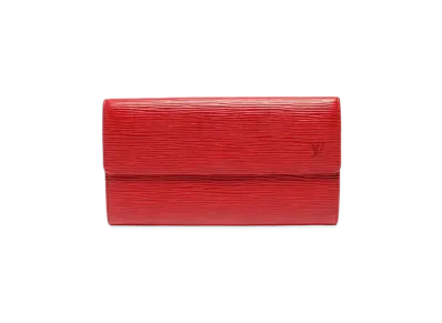 Louis Vuitton Epi Portefeuille Sarah "Carmine"