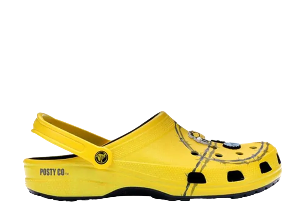 ポスト マローン × クロックス  ディミトリ クロッグ  "バーベット ワイヤー/イエロー"