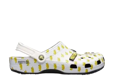 ポスト マローン × クロックス ディミトリ クロッグ "ホワイト/イエロー"