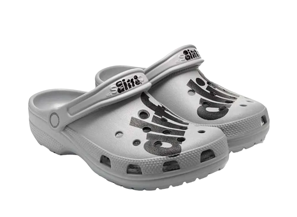 エーライフ × クロックス ディミトリ クロッグ クラシック "グレー"
