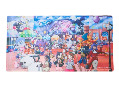 Pokémon Card Game Rubber Playing Mat Pokémon Trainers Off Shot!