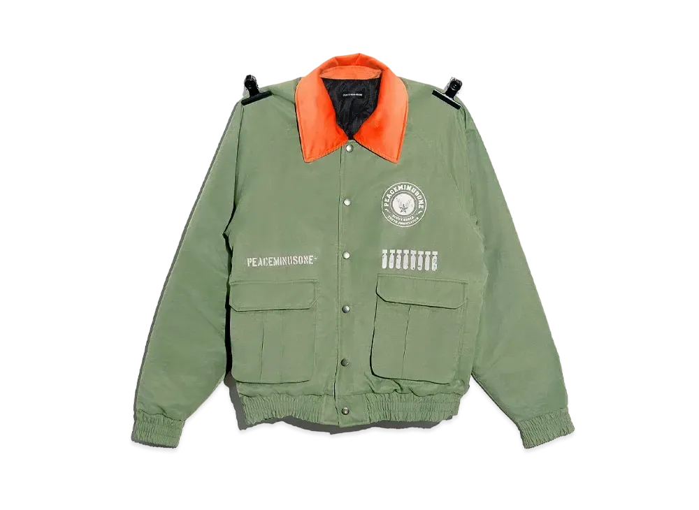PEACEMINUSONE PMO BOMBER JACKET #1 "Sage Green" / G-DRAGON