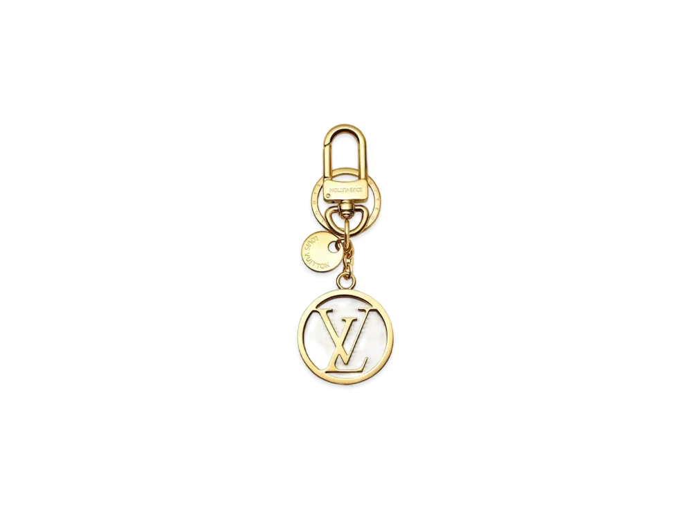 Louis Vuitton LV Circle Bag Charm & Key Holder "Gold"