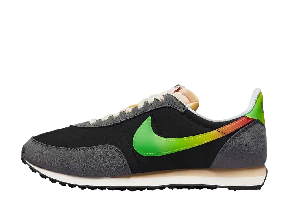 ナイキ ワッフル トレーナー 2 "ブラック/グリーンストライク"