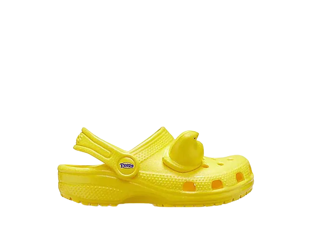 ピープス × クロックス キッズ クラシック クロッグ "イエロー"(キッズ)